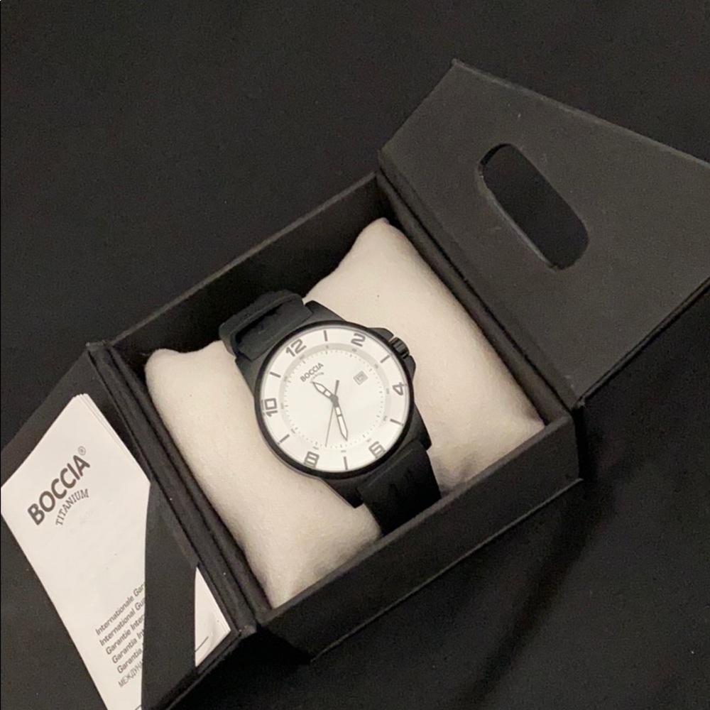Boccia Titanium Watch